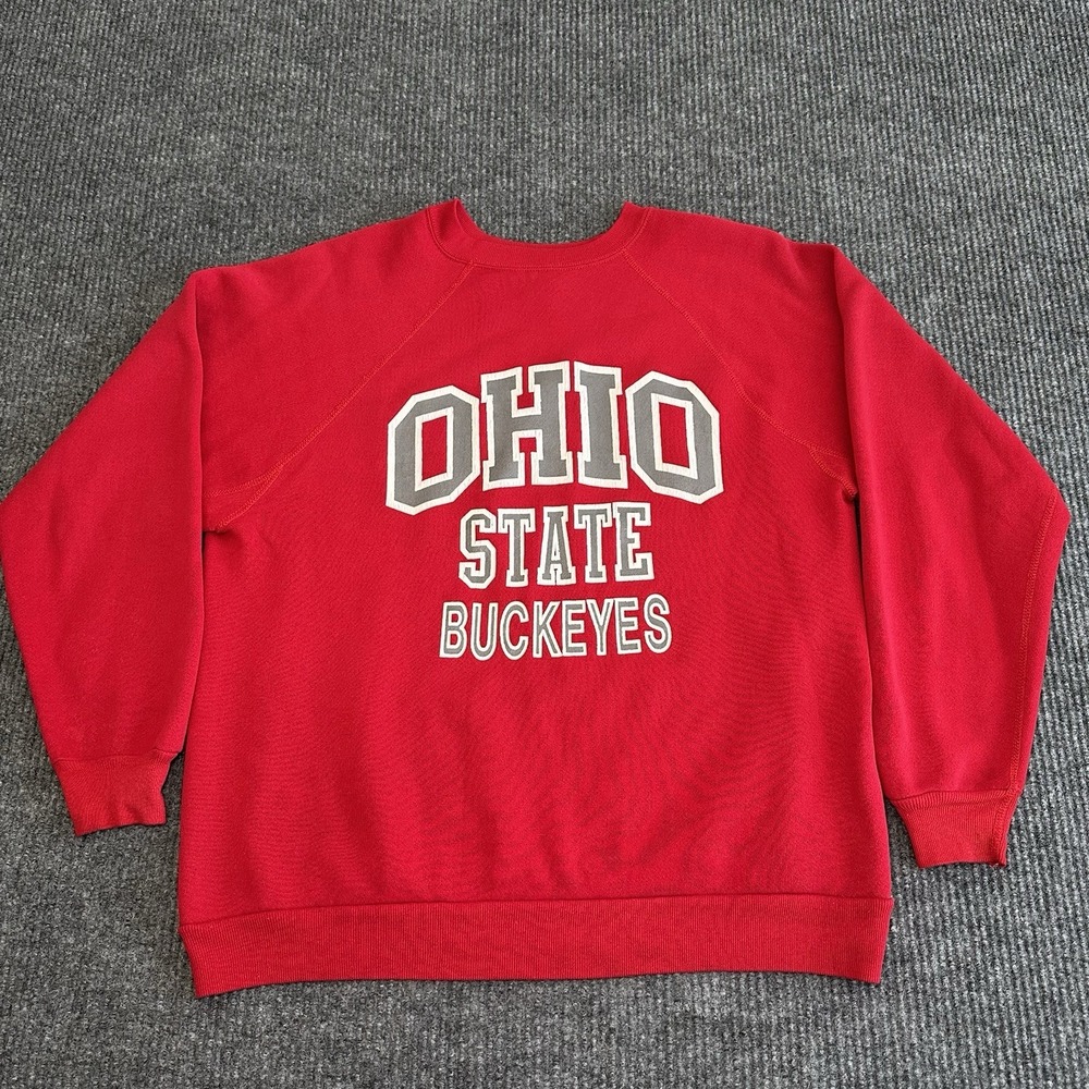 vintage red Ohio State Buckeyes crewneck sweatshirt All Sports Collegiate